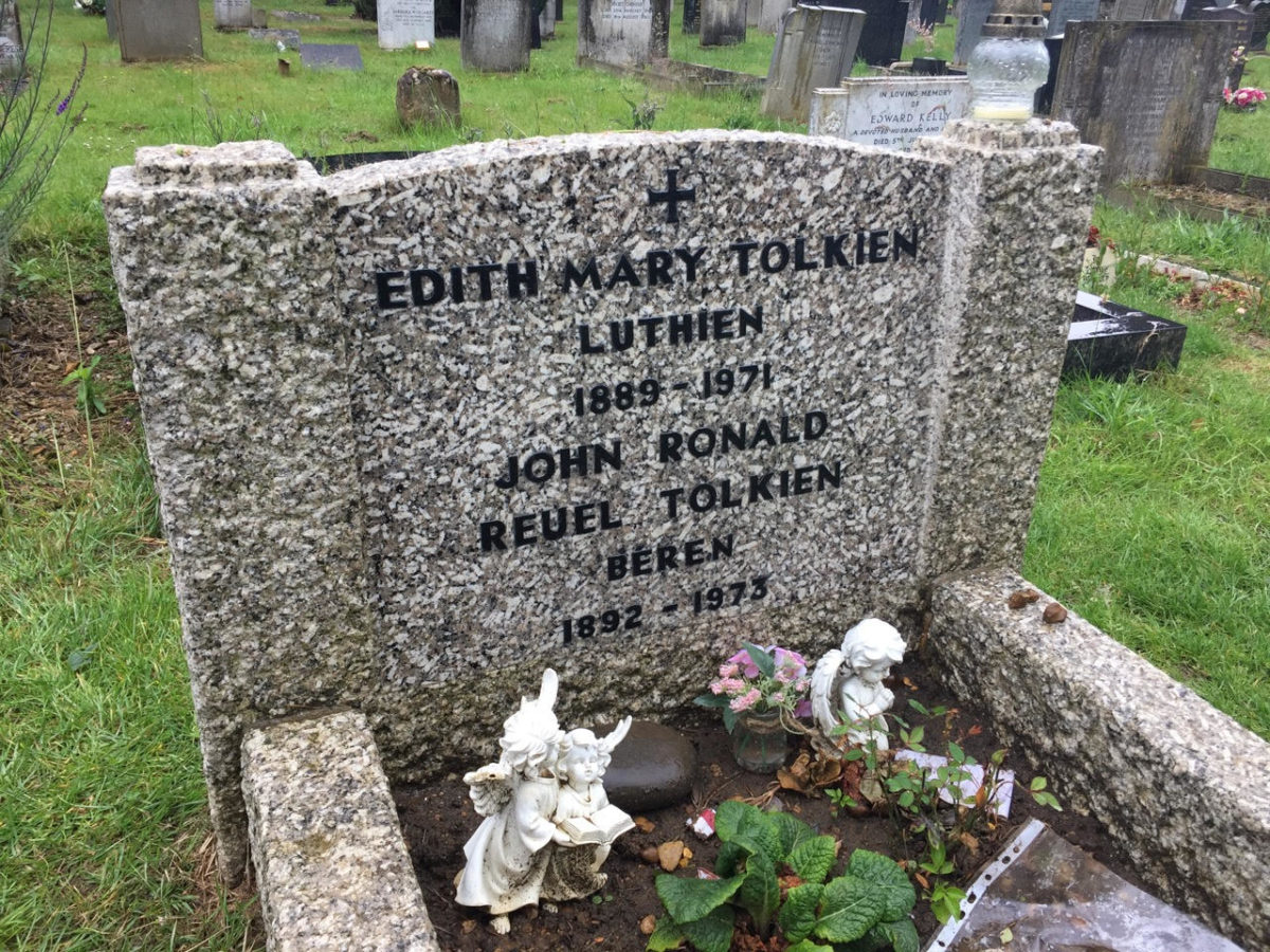J.R.R. Tolkien's grave