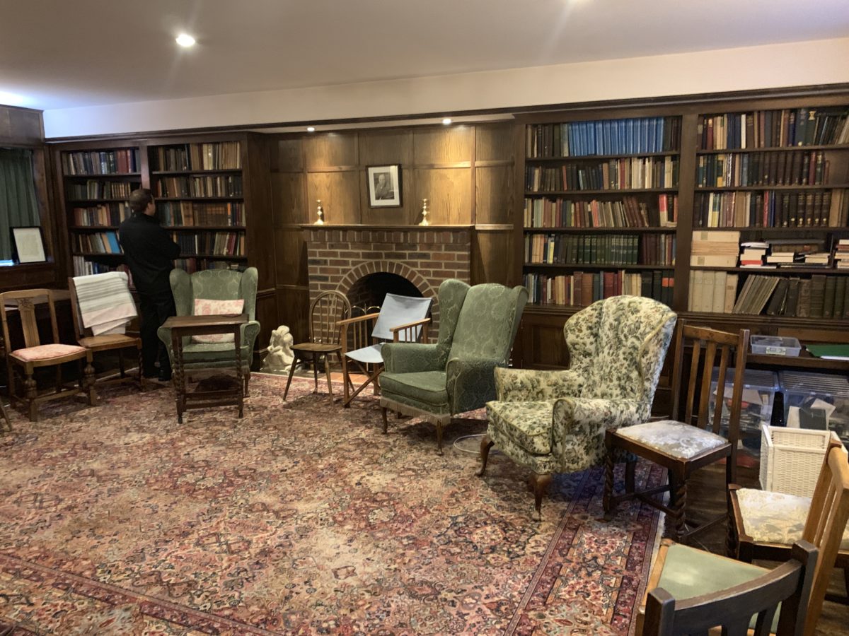 Visiting room in the Kilns - C.S. Lewis' house