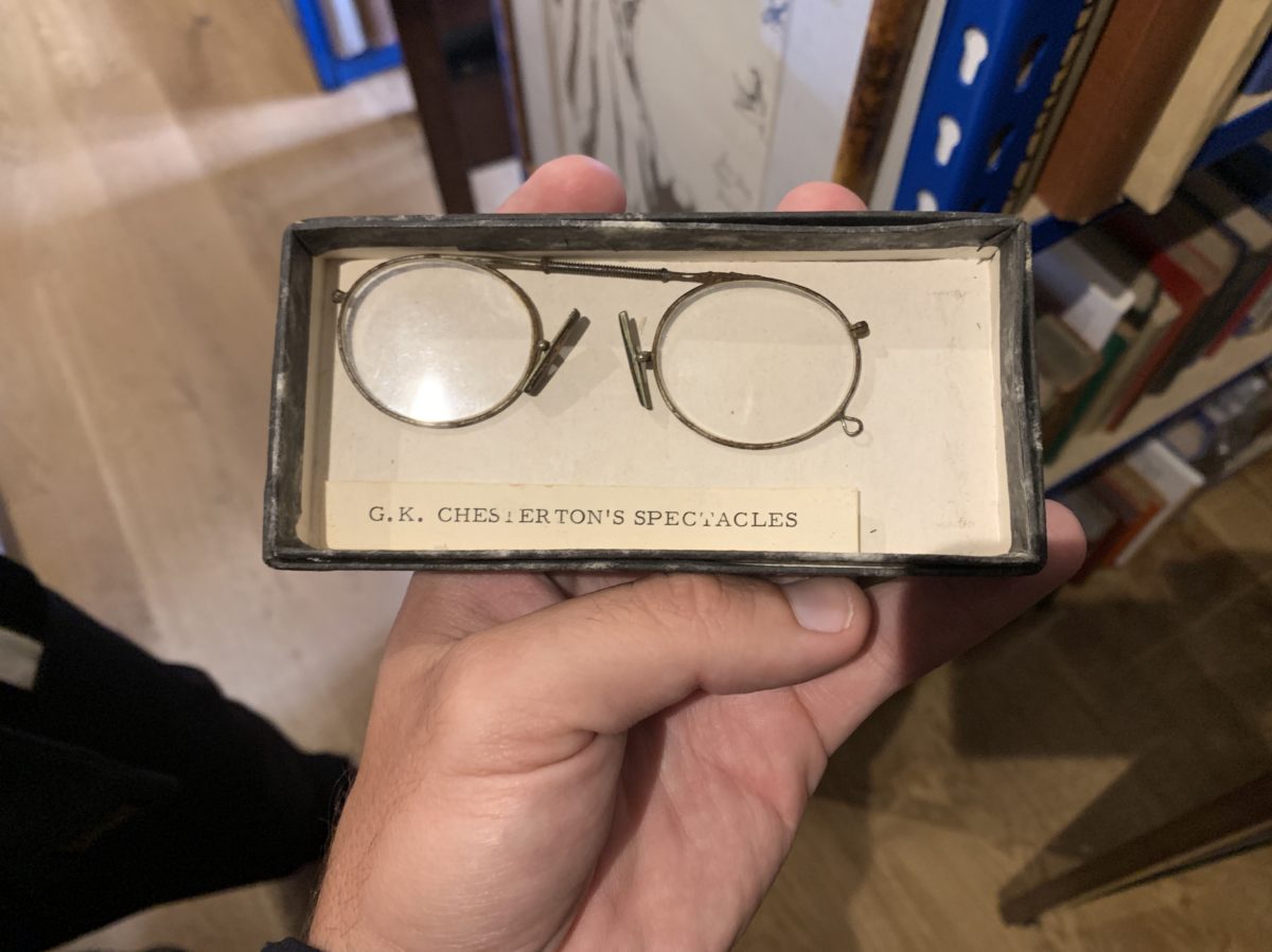 G.K. Chesterton's spectacles