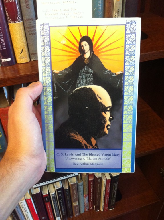 This one also looked good: C.S. Lewis and the Blessed Virgin Mary : Uncovering a "Marian Attitude". However, it's out of print and used copies are very pricey.